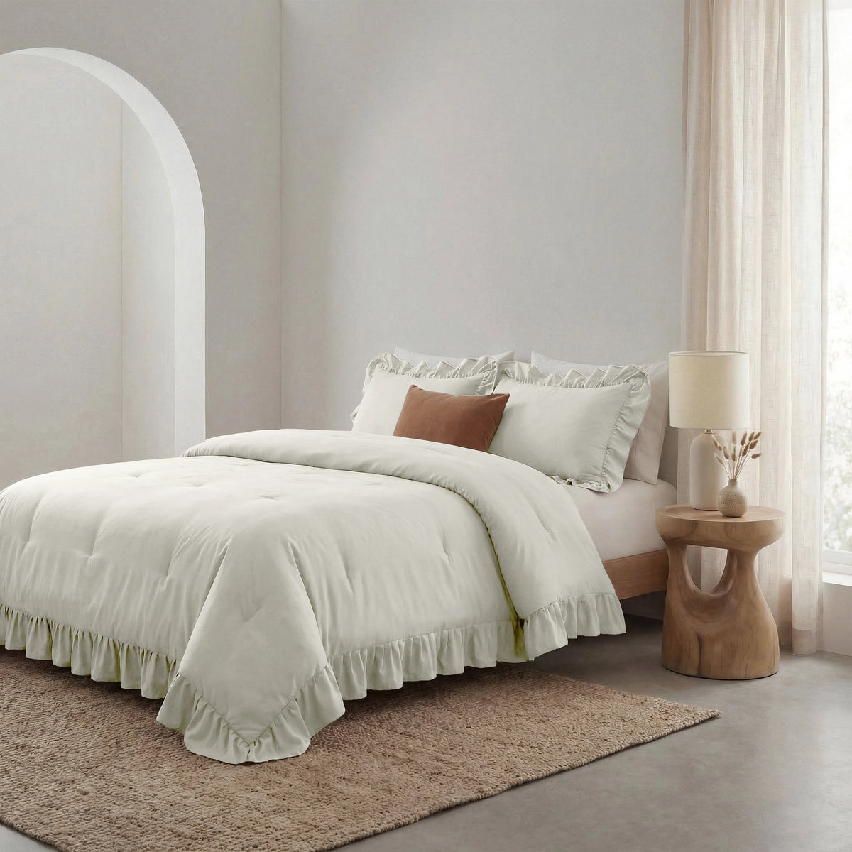 Nara Ruffles Lazy Dekbed