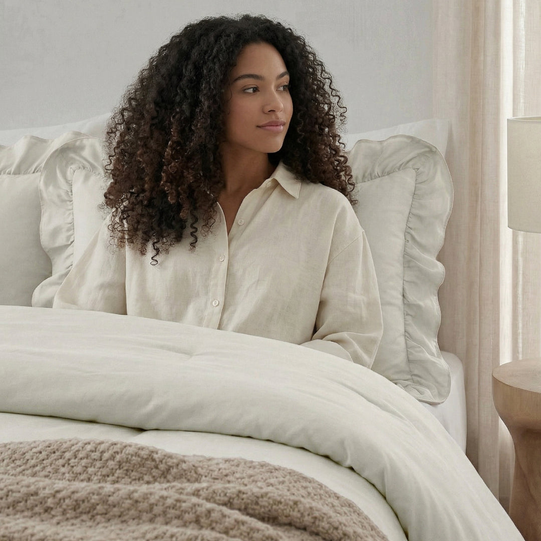 Nara Ruffles Sleep Set